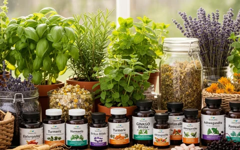 benefits and risks of herbal medicine - herbal plants and supplements