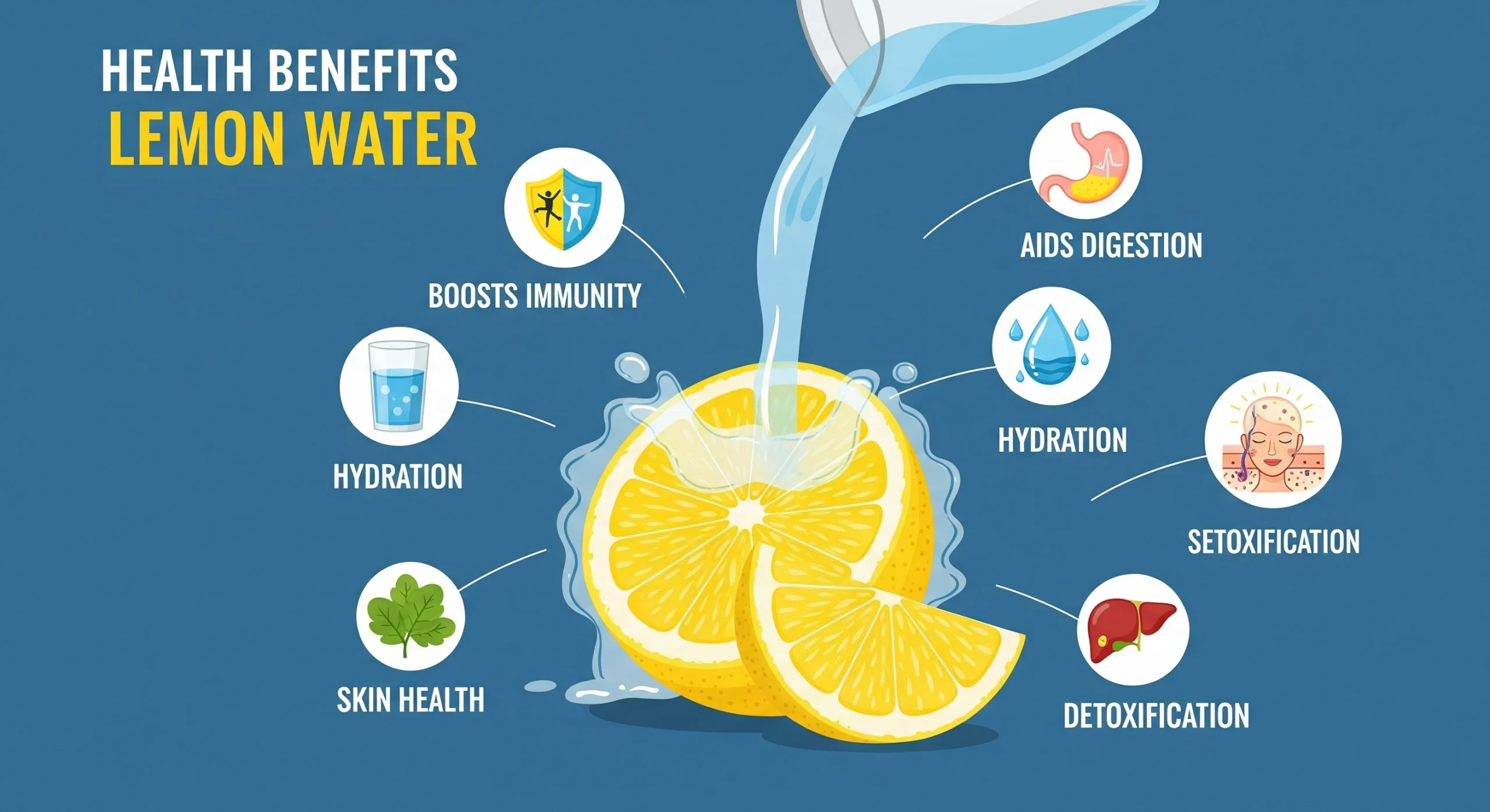 benefits of lemon water for health
