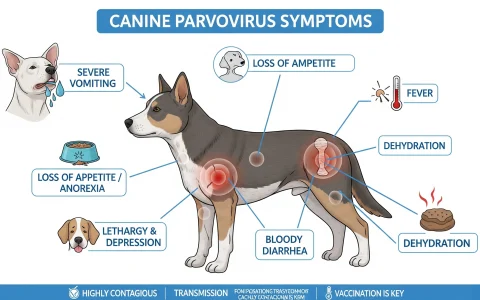 canine parvovirus in dogs symptoms