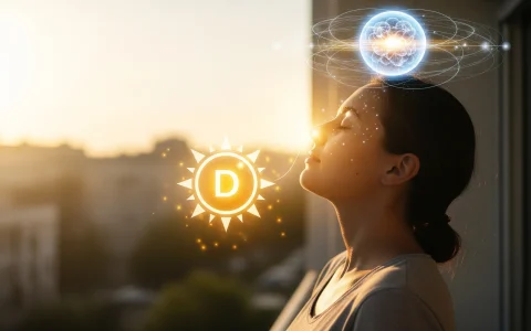 morning sunlight boosting mental health and vitamin D